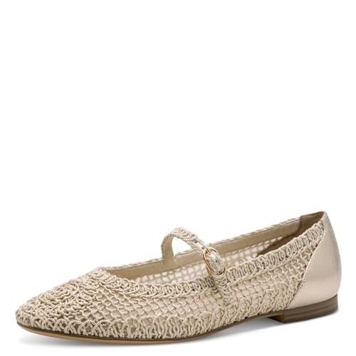 Tamaris Ballerina Damen Elegant metallic,EU 41 von Tamaris