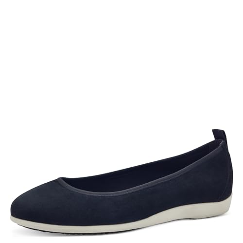 Tamaris Ballerina Damen Keilabsatz blau,EU 41 von Tamaris