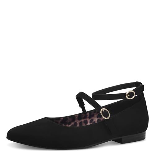 Tamaris Ballerina Damen Vegan Elegant schwarz,EU 39 Tamaris Ballerina Damen Vegan Elegant schwarz,EU 39 von Tamaris