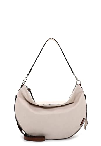 Tamaris Beutel Gritt 31521 Damen Handtaschen Zweifarbig beige/cognac 407 von Tamaris