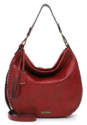 Tamaris Beutel Janne 32002 Damen Handtaschen Ornament red 600 von Tamaris