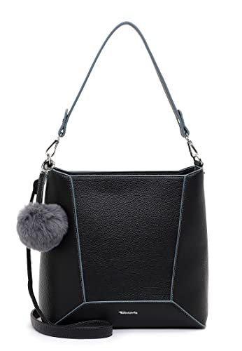 Tamaris Beutel Jeanette 31801 Damen Handtaschen Uni black 100 von Tamaris