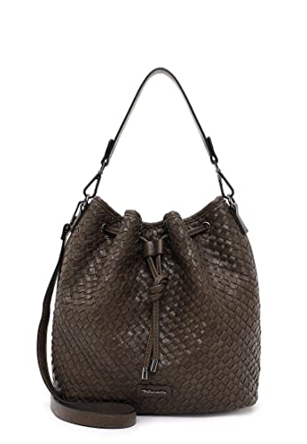 Tamaris Beutel Jelena 31852 Damen Handtaschen Uni mud 951 von Tamaris