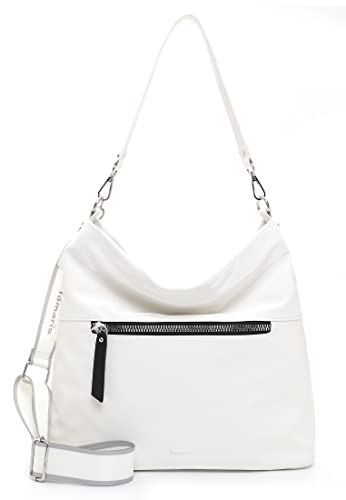 Tamaris Beutel Leonie 32183 Damen Handtaschen Zweifarbig white 300 von Tamaris