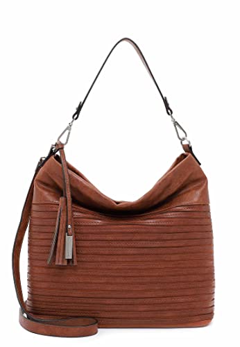 Tamaris Beutel Liane 32212 Damen Handtaschen Mustermix cognac 700 von Tamaris