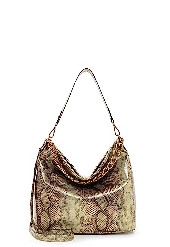 Tamaris Beutel Mattea 32525 Damen Handtaschen Animal gold 240 von Tamaris