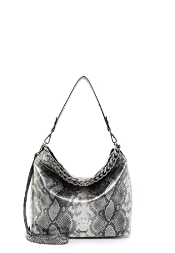 Tamaris Beutel Mattea 32525 Damen Handtaschen Animal silver 830 von Tamaris