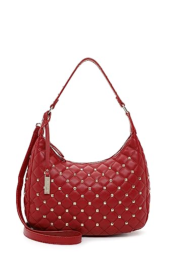 Tamaris Beutel Maxie 32711 Damen Handtaschen wattiert wine 690 von Tamaris