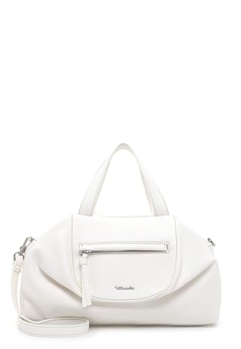 Tamaris Bowlingbag TAS Anuschka 33114 Damen Handtaschen Uni white 300 von Tamaris