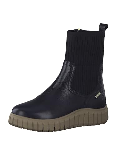 Tamaris COMFORT Damen Winterstiefel ohne Absatz mit Reißverschluss Gefüttert, Schwarz (Schwarz), 37 EU von Tamaris