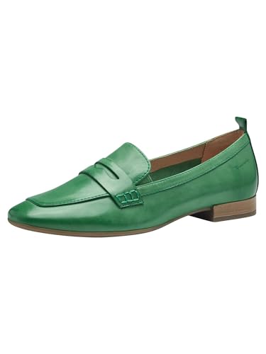 Tamaris COMFORT Damen Slipper aus Leder mit Blockabsatz, Grün (Green), 38 EU von Tamaris