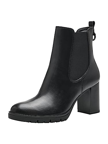 Tamaris Damen Stiefel Vegan schwarz 40 von Tamaris