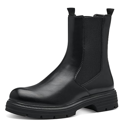 Tamaris Damen Stiefel Vegan schwarz 42 von Tamaris