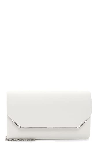 Tamaris Clutch TAS Amalia 30451 Damen Handtaschen Uni white 300 von Tamaris