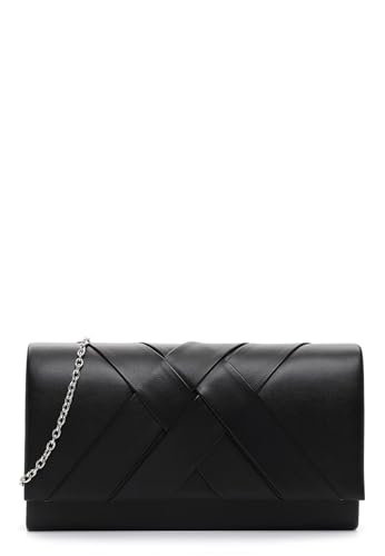 Tamaris Clutch TAS Amalia 30945 Damen Handtaschen Uni black-mat 101 von Tamaris