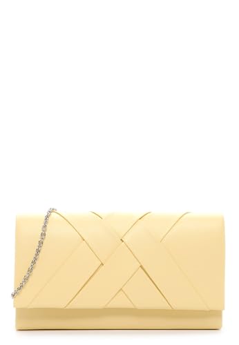 Tamaris Clutch TAS Amalia 30945 Damen Handtaschen Uni lightyellow 431 von Tamaris