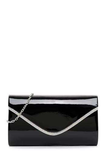 Tamaris Clutch TAS Amalia 32810 Damen Handtaschen Uni black finish 199 von Tamaris