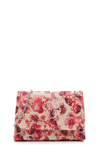 Tamaris Clutch TAS Amalia 32811 Damen Handtaschen Mustermix red-kombi 615 von Tamaris