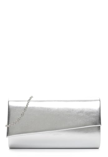 Tamaris Clutch TAS Amalia 32812 Damen Handtaschen Uni silver 830 von Tamaris