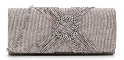 Tamaris Amalia Brooch Clutch Rose von Tamaris