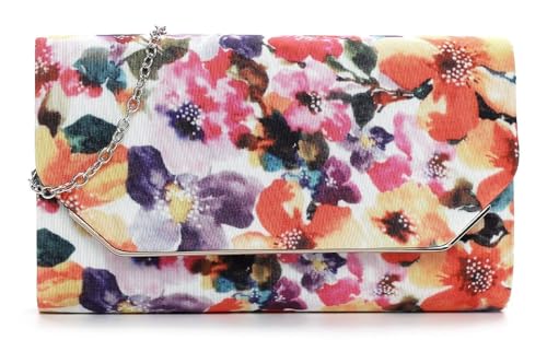 Tamaris Amalia Flower Clutch Apricot von Tamaris