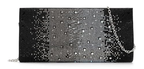 Tamaris Amalia Rhinestone Clutch Black von Tamaris
