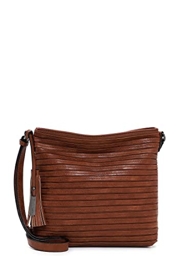 Tamaris Umhängetasche Dalia 31312 Damen Handtaschen Mustermix cognac 700 von Tamaris