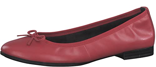 Tamaris Damen 1-1-22116-08 Ballerinas, Chili/Black, 37 EU von Tamaris