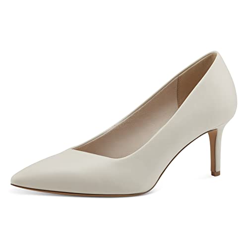 Tamaris Damen Klassische Pumps, Frauen Absatzschuhe,TOUCHit-Fußbett,stöckelschuhe,Absatzschuhe,high Heels,Heels,stoeckelschuhe,Ivory,37 EU von Tamaris