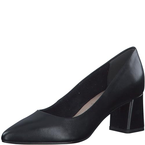 Tamaris Damen Pumps Leder Blockabsatz; BLACK LEATHER/schwarz; 38 EU Tamaris Damen Pumps Leder Blockabsatz; BLACK LEATHER/schwarz; 38 EU von Tamaris