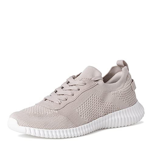 Tamaris Damen 1-1-23618-28 Sneaker, Sand/LT. Gold, 36 EU von Tamaris