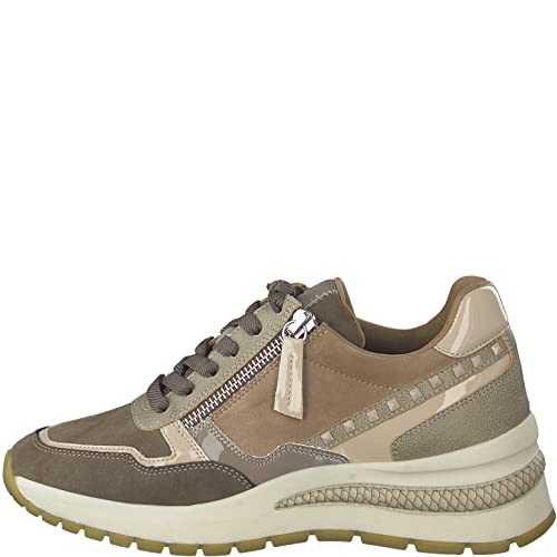 Tamaris Damen 1-1-23709-29 Sneaker, Mauve Kamm, 36 EU von Tamaris