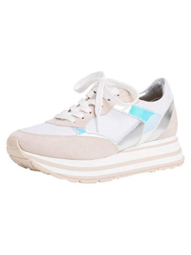 Tamaris Damen 1-1-23739-24 Sneaker, Weiß (White Comb 197) von Tamaris