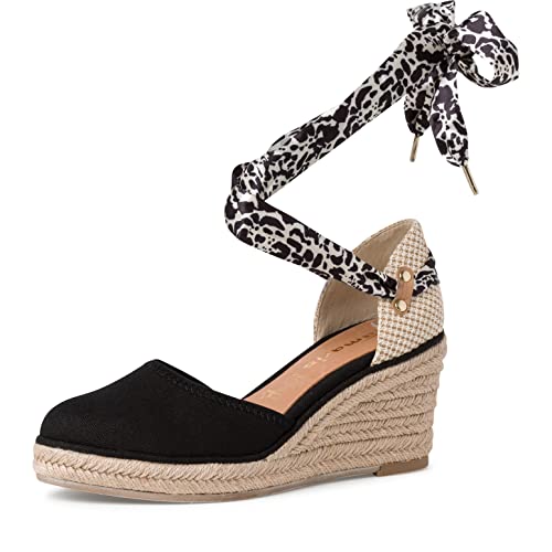 Tamaris Damen 1-1-24405-28 Hausschuh, Black, 38 EU von Tamaris