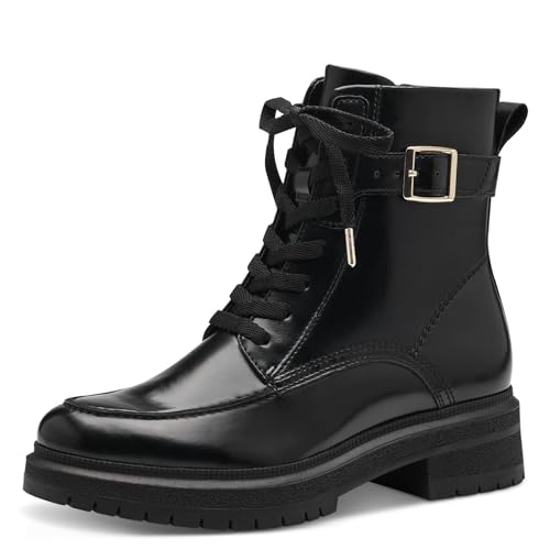 Tamaris Damen Boots Vegan; BLACK/schwarz; 38 EU von Tamaris