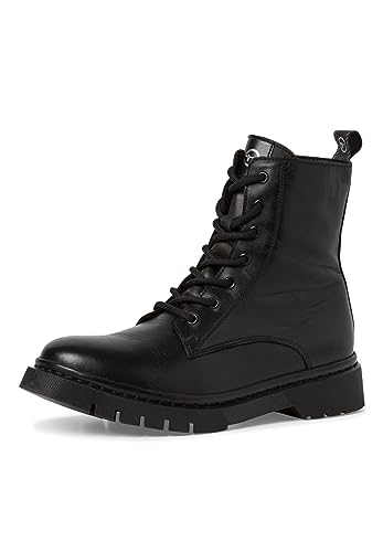 Tamaris Damen Lederstiefel Stiefelette Frauen Ankle Boots schwarz M2526941, Schuhgröße:40 EU von Tamaris