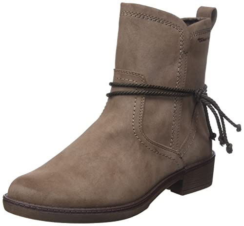 Tamaris Damen 1-1-25394 Stiefelette, Taupe Nubuc, 38 EU von Tamaris