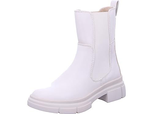 Tamaris Damen 1-1-25478 Stiefelette, White, 37 EU von Tamaris