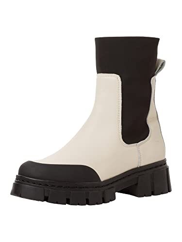 Tamaris Damen 1-1-25930-37 Stiefelette, IVORY COMB, 36 EU von Tamaris