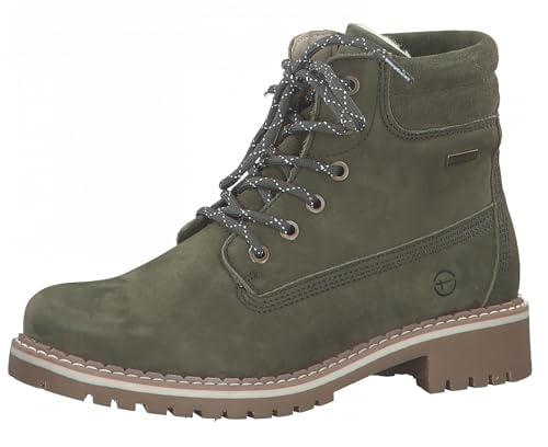 Tamaris Damen 1-1-26244-27 Stiefelette, Olive, 37 EU von Tamaris