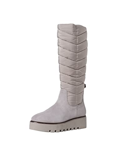 Tamaris Damen 1-1-26619-37 Kniehohe Stiefel, LT.Grey Comb, 40 EU von Tamaris