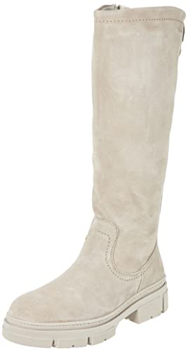 Tamaris Damen 1-1-26622-29 Stiefelette, Taupe Suede, 39 EU von Tamaris