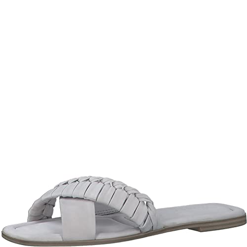 Tamaris Damen 1-1-27104-20 Flacher Slipper, Hellgrau 1 27104 20 204, 39 EU von Tamaris