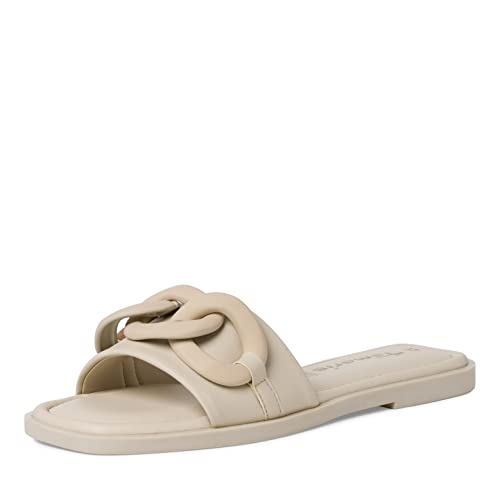 Tamaris Damen 1-1-27119-30 Slipper, Ivory Uni, 40 EU von Tamaris