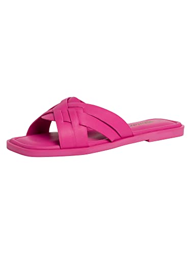 Tamaris Damen 1-1-27123-20 Flacher Slipper, Fuxia, 40 EU von Tamaris