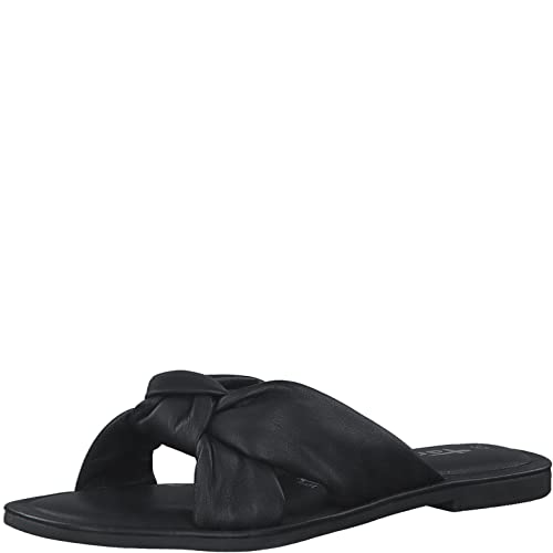 Tamaris Damen 1-1-27130-38 Hausschuh, Black Leather, 37 EU von Tamaris