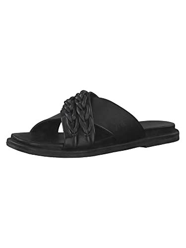 Tamaris Damen 1-1-27148-38 Flacher Slipper, Black, 38 EU von Tamaris