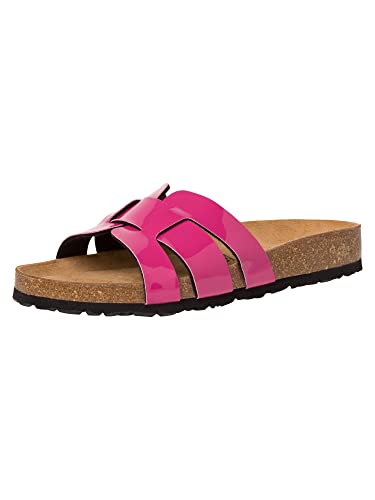 Tamaris Damen 1-1-27405-20 Flache Sandale, PINK PATENT, 37 EU von Tamaris
