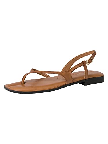 Tamaris Damen 1-1-28103-28 Flache Sandale, Muscat, 40 EU von Tamaris