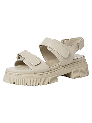 Tamaris Damen 1-1-28273-38 Keilsandale, Pale Khaki, 40 EU von Tamaris